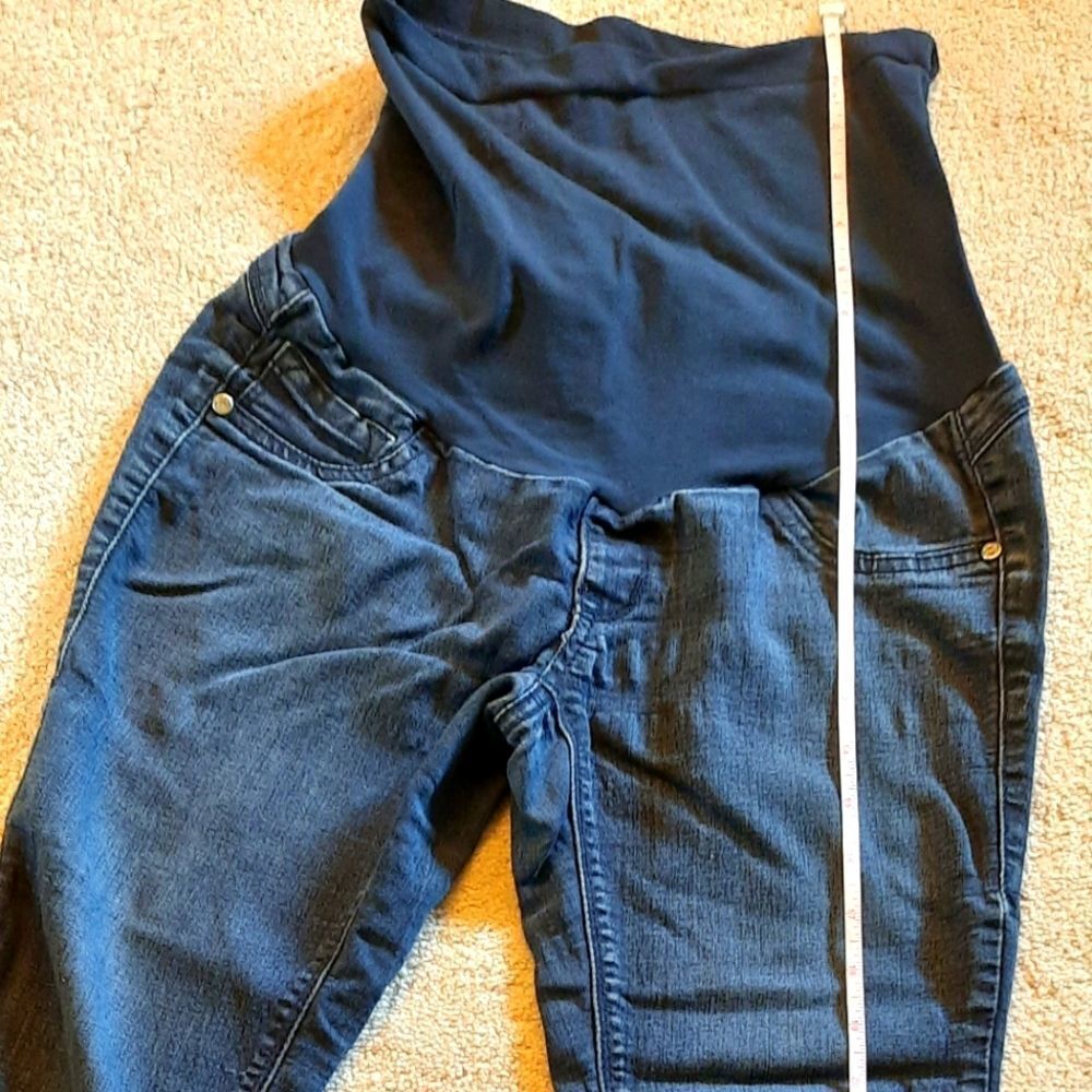 Stretchy Denim Maternity Jeans
